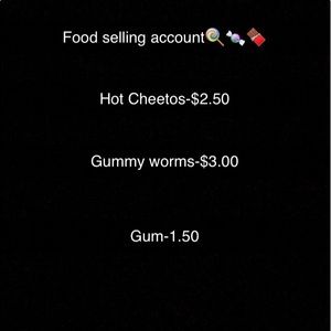 Free food or snacks freshly bought🍭🍬🍫